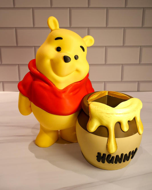Yellow Bear Dispenser Holder for Bath & Body Works Bottles
