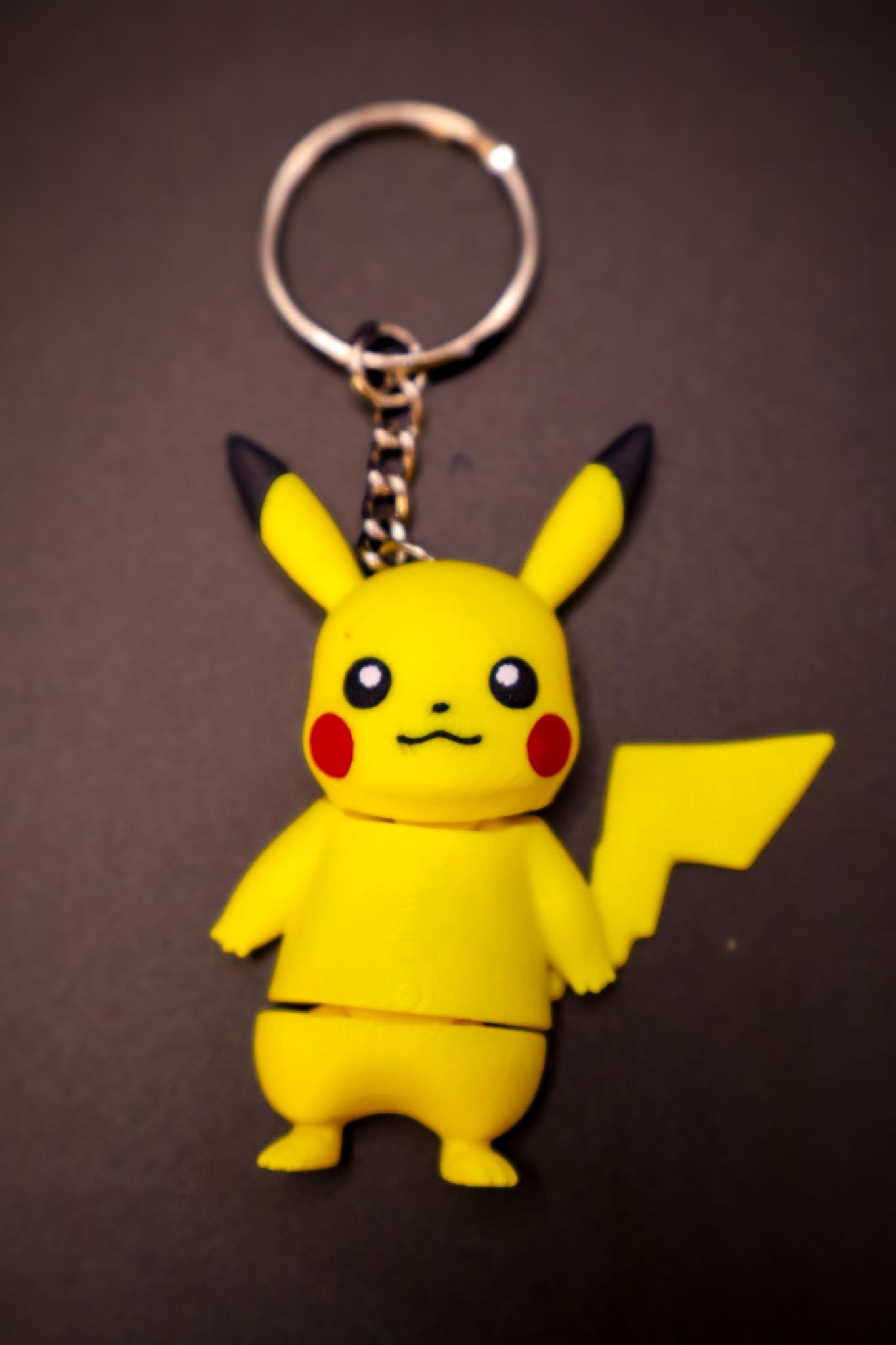 Pikachu Keychain, 2-Inch Anime Character Accessory