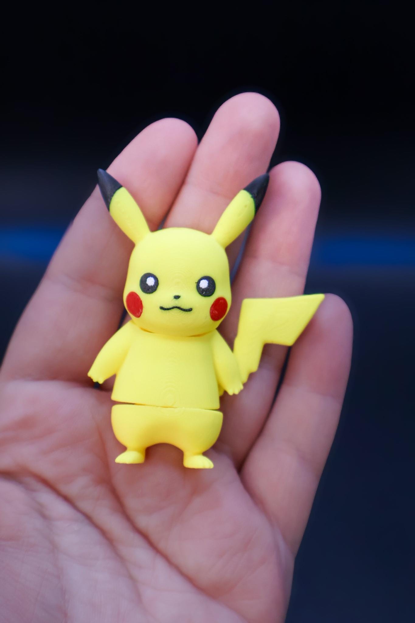 Pikachu Keychain, 2-Inch Anime Character Accessory