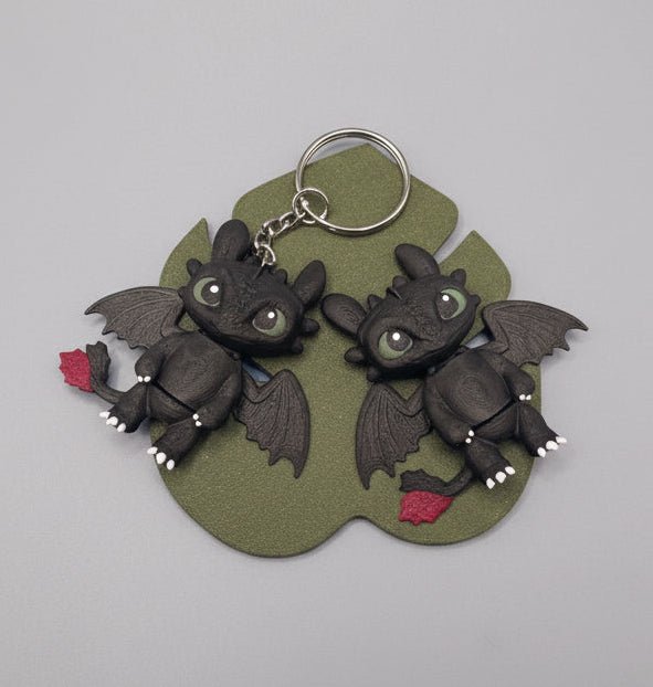 Toothless Dragon Keychain