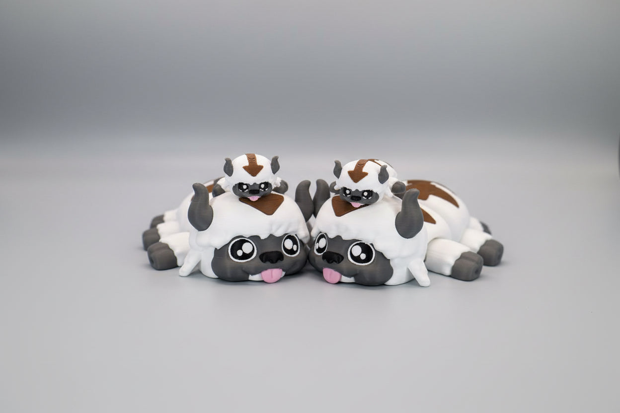 Articulated Sky Bison – Flexi Collectible Figure