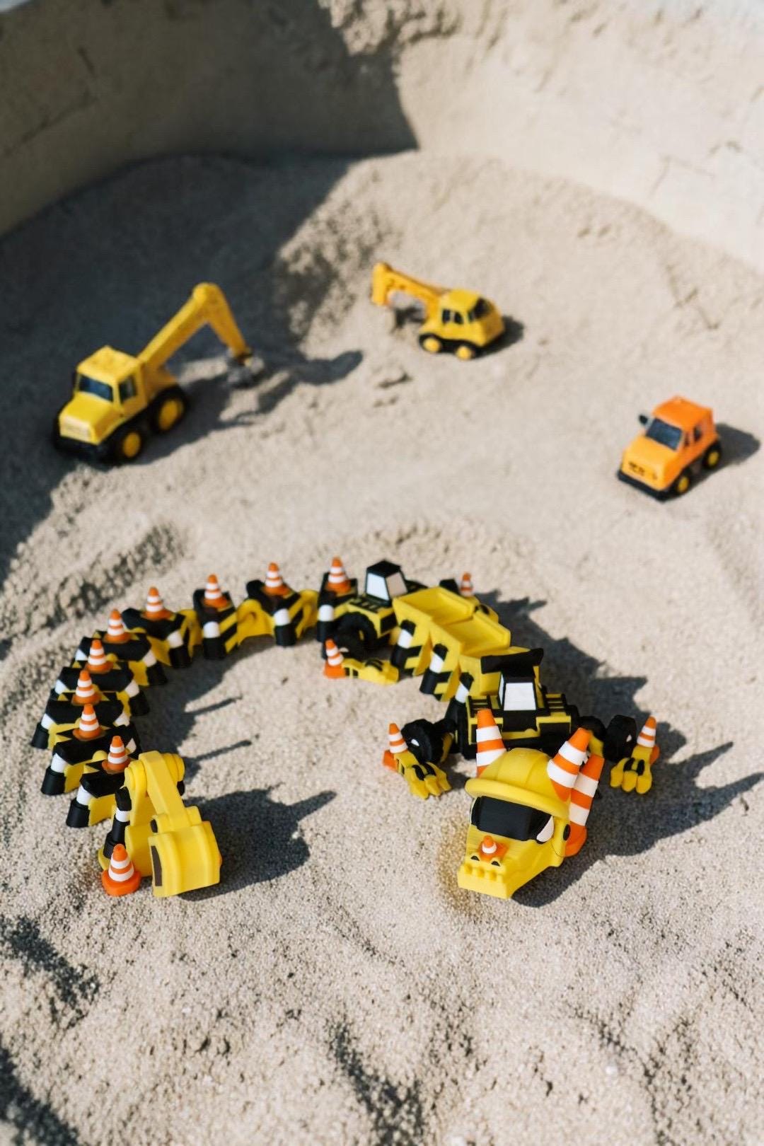 Construction Excavator Dragon Articulated