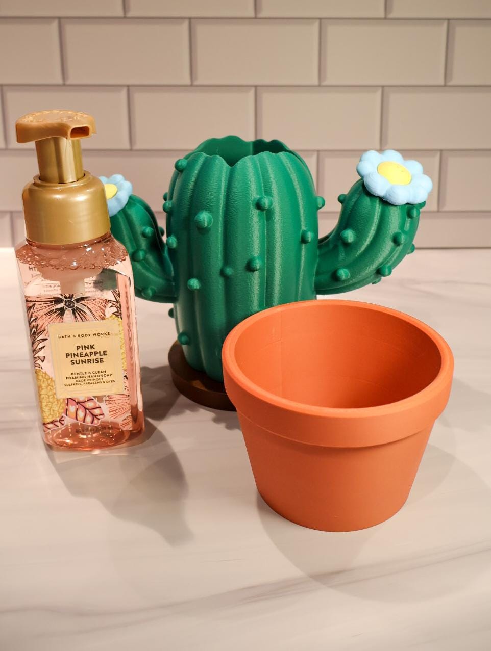 Cactus Soap Dispenser Bath & Body Works Sleeve – Hidden Stash Planter Pot