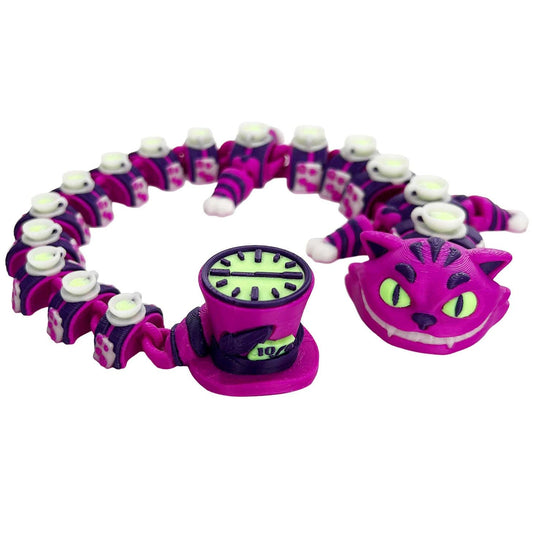 Cheshire Cat-inspired dragon