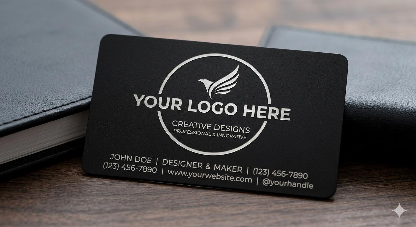 Custom Metal Engraved Business Cards